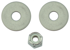 BAKER HANGER Hook Nut & Washers